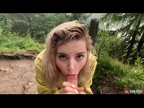 ❤️ Intombazane igwinya i-cum ngemuva kwe-blowjob yomphakathi - u-Eva Elfi ❤️  ku-zu.porno-filmy.ru ❌️